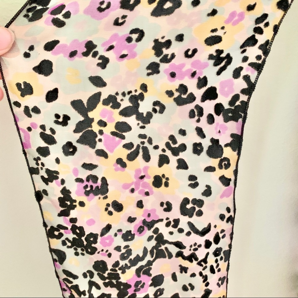 SOLD See by Chloe Paneled Devoré Silk Camisole - Picture 12 of 16